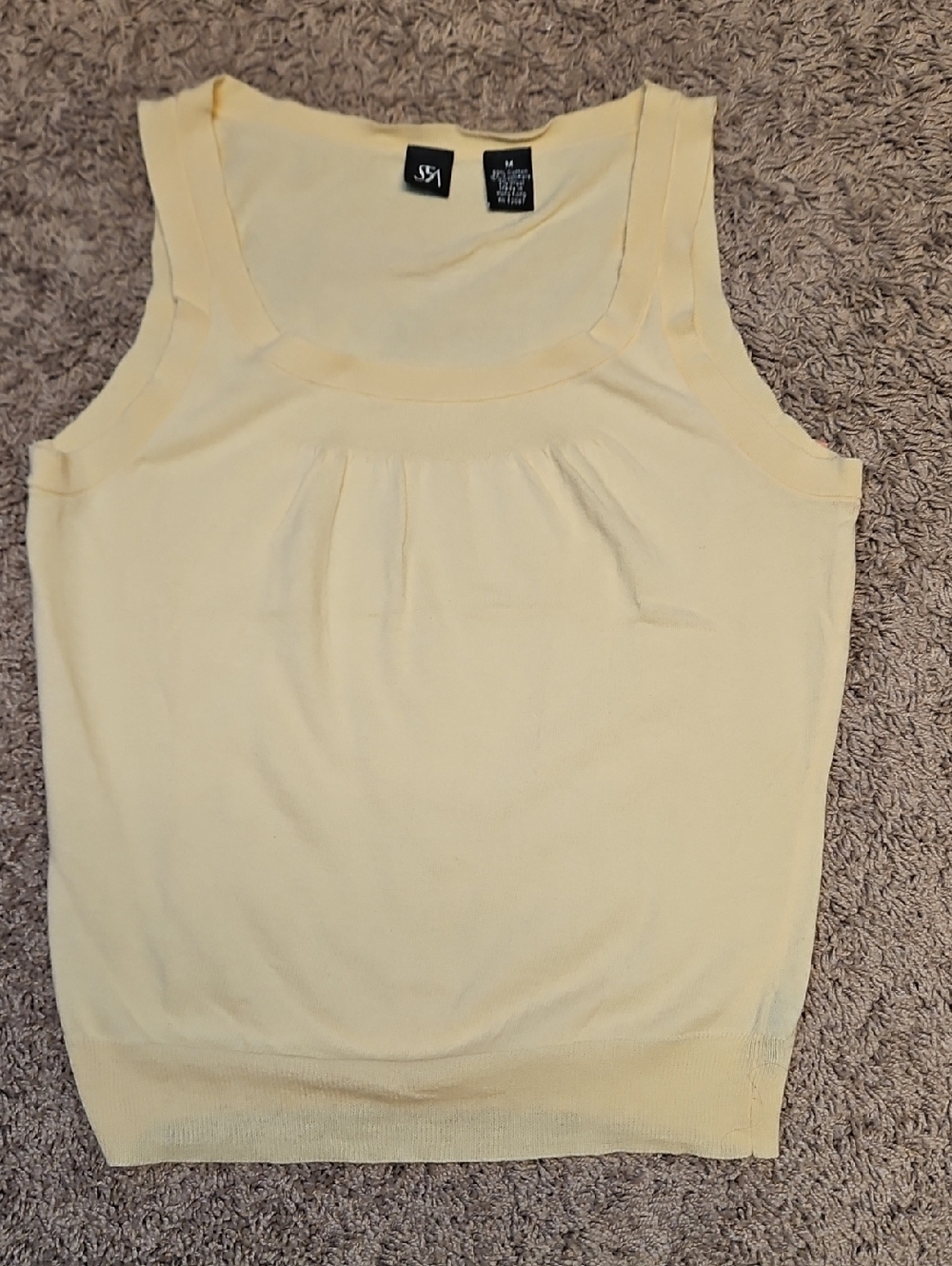 Vintage Saks Fifth Avenue Cashmere Blend Tank